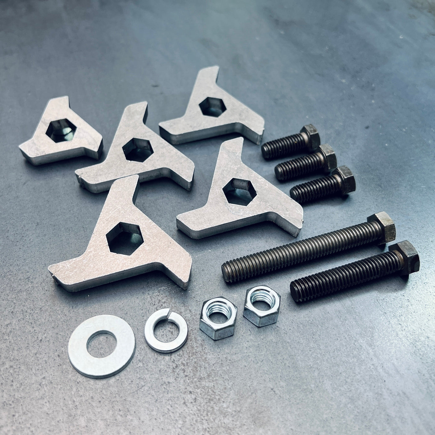 Steel Knob Kit (set of 5)