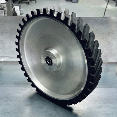 Large Rubber Contact Wheel