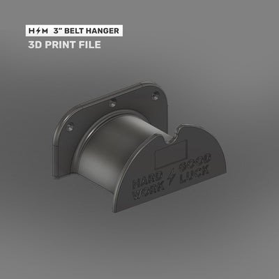 Belt Hanger 3D Print Files