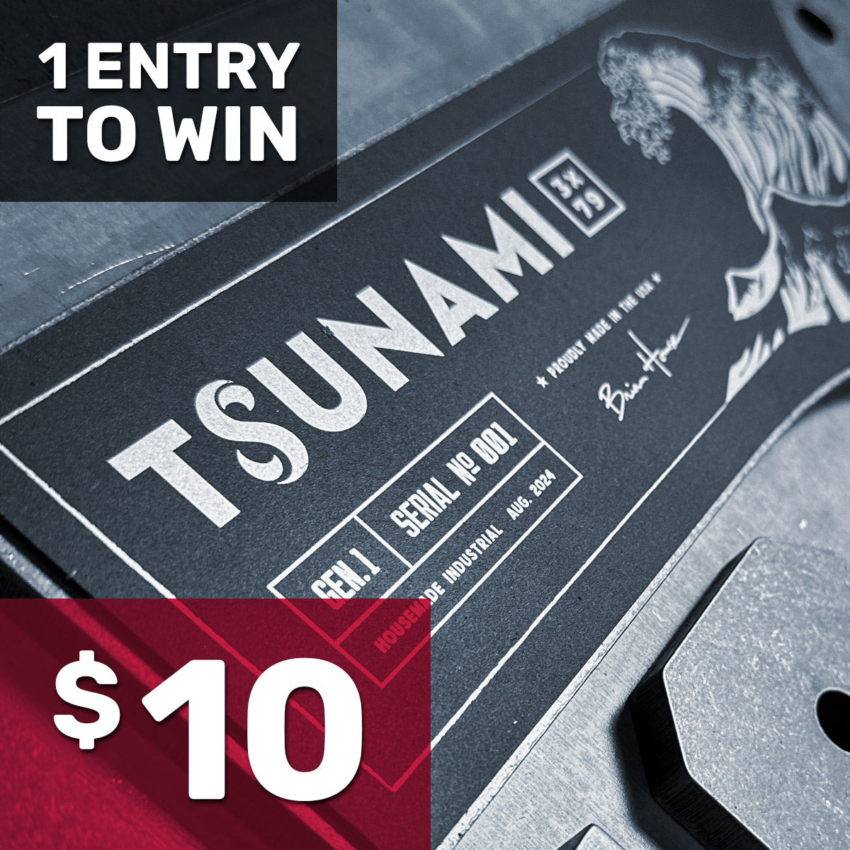 Enter to Win a Complete Tsunami 3x79 Grinder