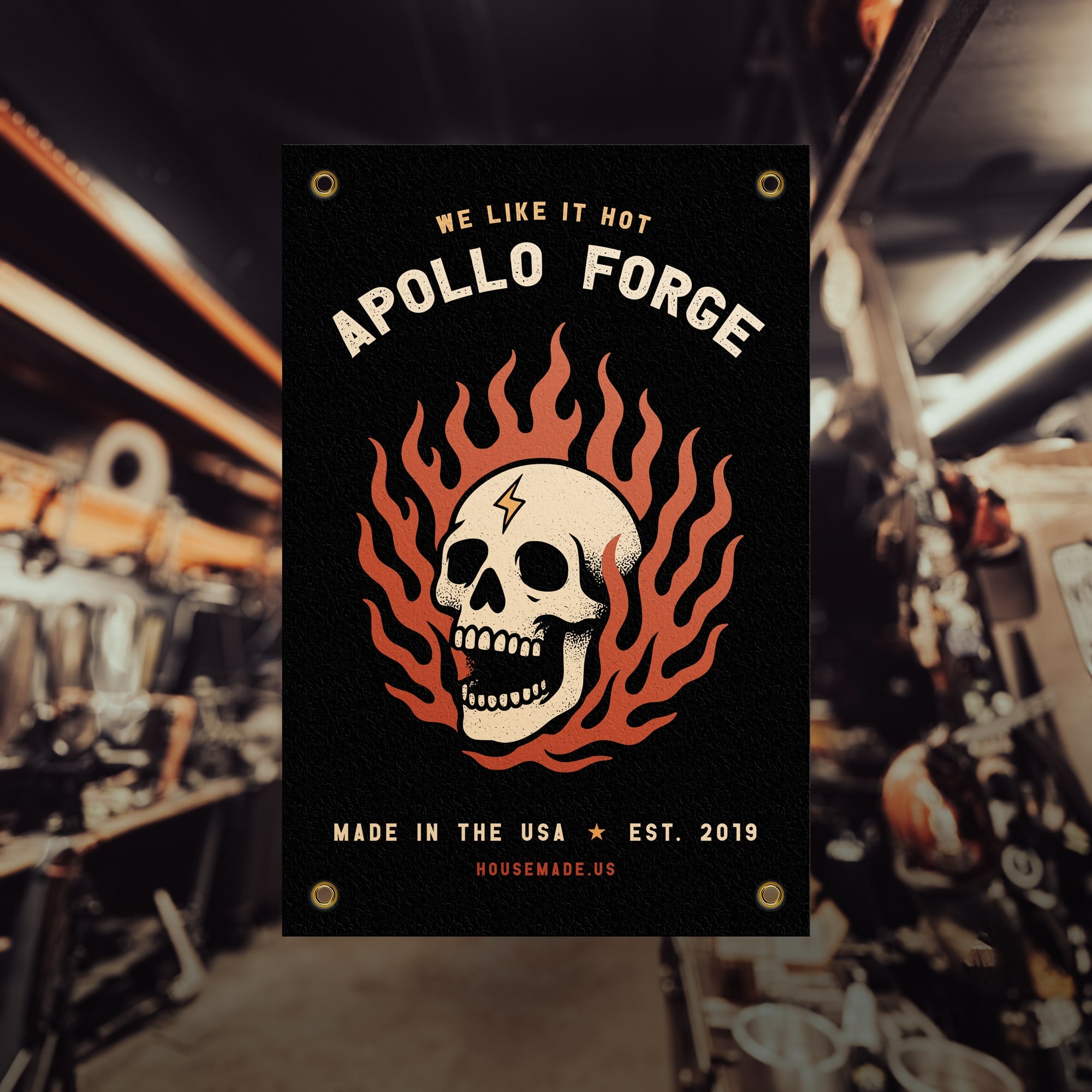 Apollo Forge Shop Banner – HouseMade Industrial