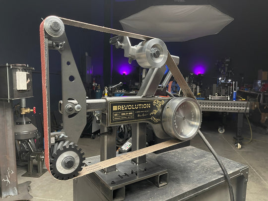 Revolution DIY 2x72 Tilting Belt Grinder Plans – HouseMade Industrial